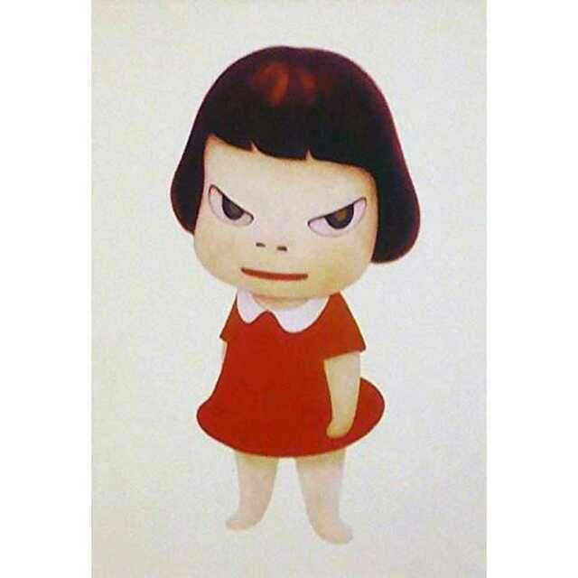 奈良美智◇【missing in action】アートプリント◇額装品の通販 by 阿