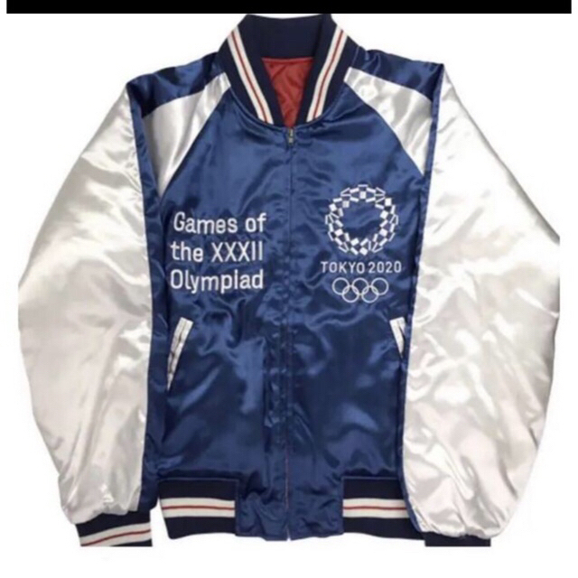 スカジャン LL 東京オリンピック2020 限定品 正規品 横須賀 JAPANの