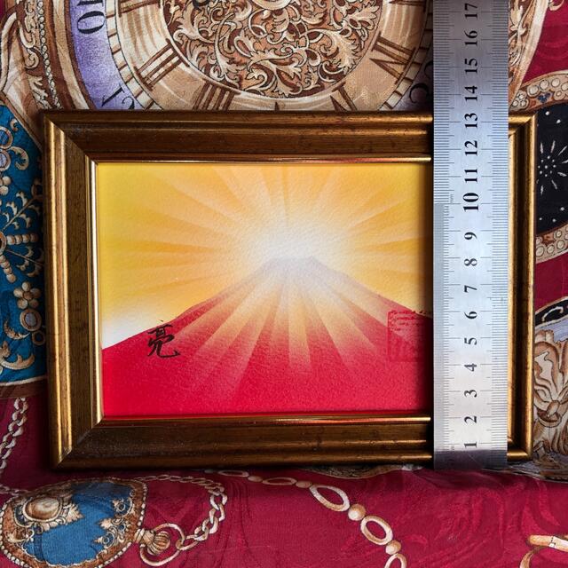 風水アート⭐︎ダイヤモンド赤富士⭐︎金運仕事運アップ子宝繁栄