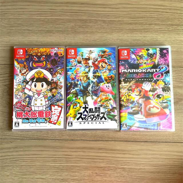 Nintendo Switch - Nintendo Switch ソフト3本 新品未開封の通販 by た