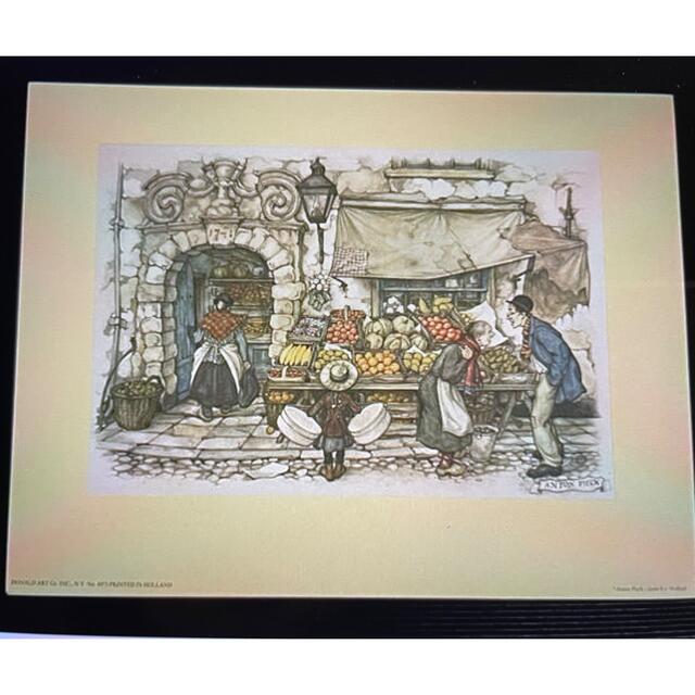 アンティーク シャドウボックス アントン ピック 8点セット