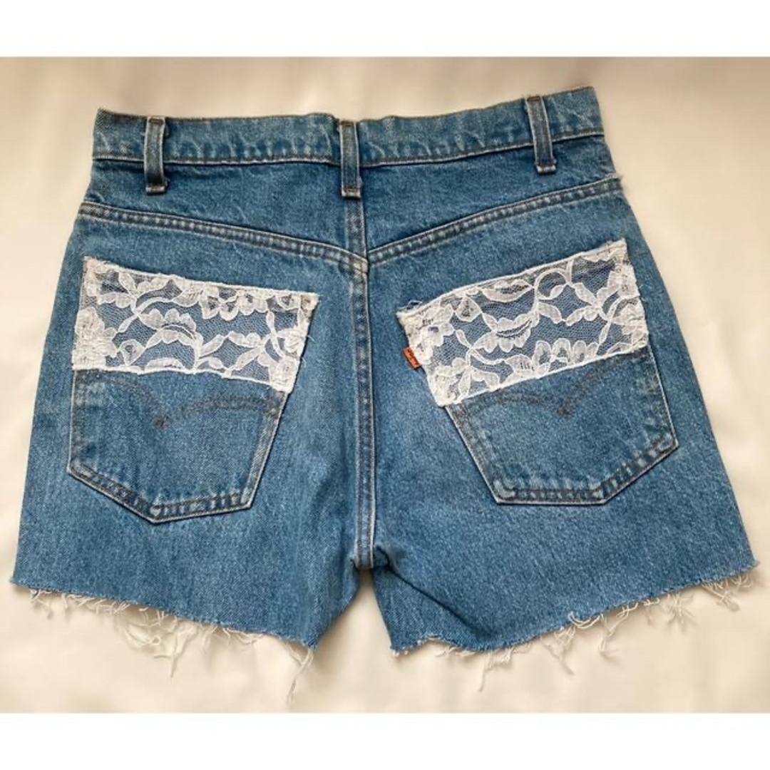 Levi's - 【希少!】リーバイス リメイクデニムショートパンツの通販 by
