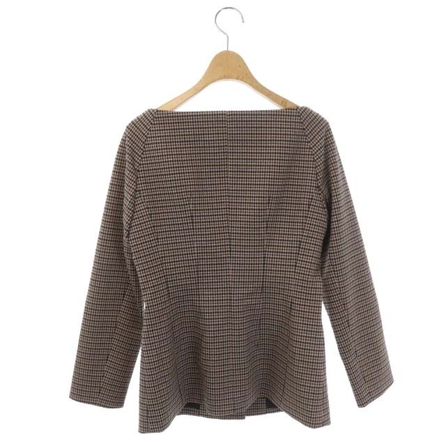 akiki チェックペプラムジャケット 新品タグ付き