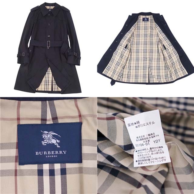 BURBERRY - バーバリー ロンドン シングルトレンチコート ライダー