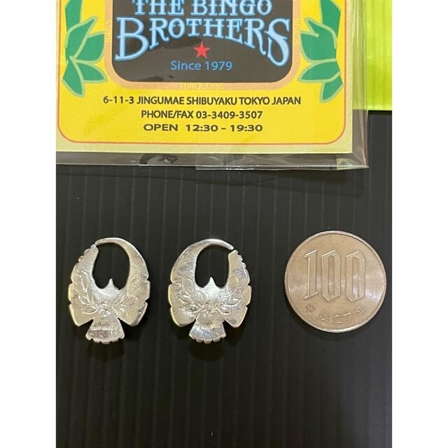 goro's - THE BINGO BROTHERS ビンゴブラザーズ 金付イーグルピアス
