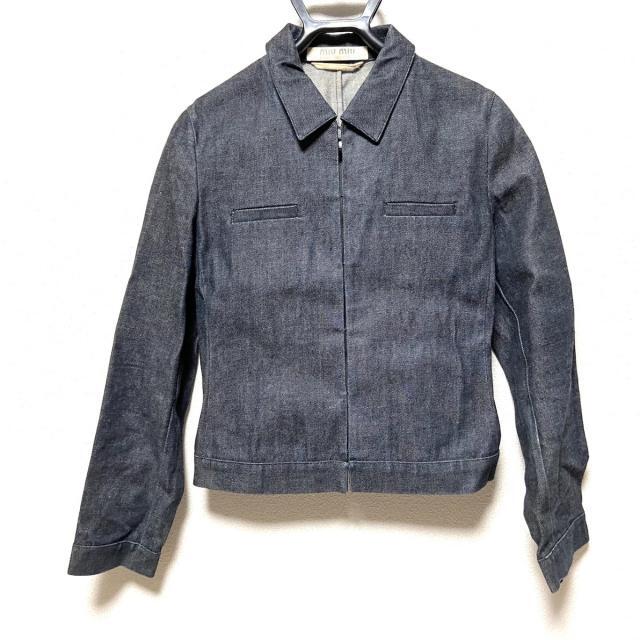 ぽー様 MIUMIU ミュウミュウ Gジャン サイズ42 M - ミュウミュウ