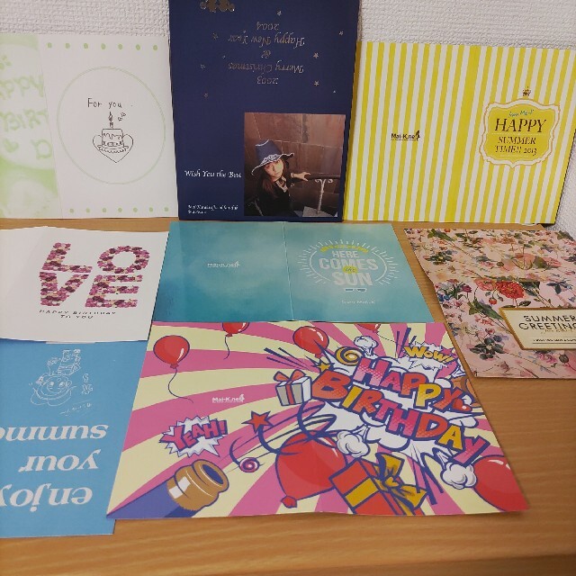 倉木麻衣FC限定8枚☆グリーティングカード年賀状ポストカード誕生日