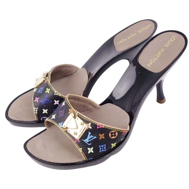 LOUIS VUITTON - ルイヴィトン サンダル マルチカラー モノグラム