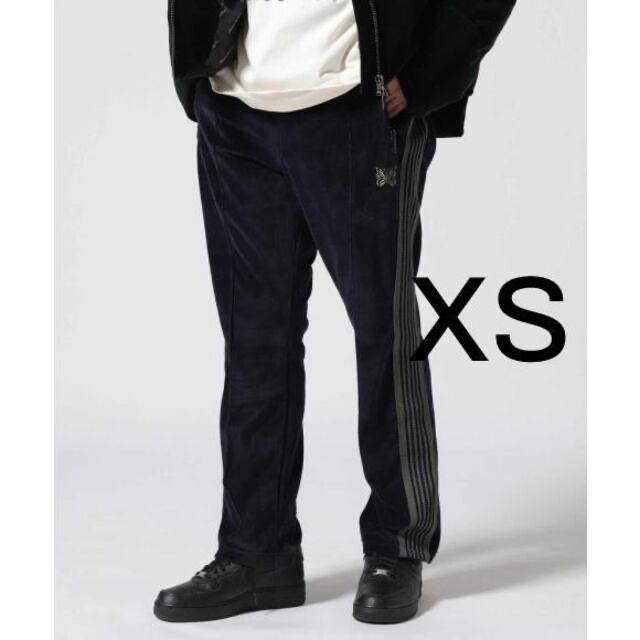 Needles - 【新品】Needles トラックパンツ ネイビー ベロア XS