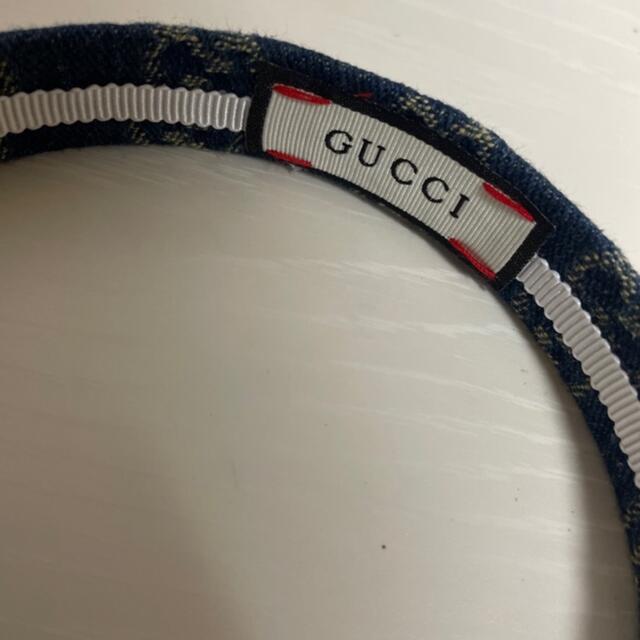 GUCCI - GUCCI デニムカチューシャの通販 by a｜グッチならラクマ