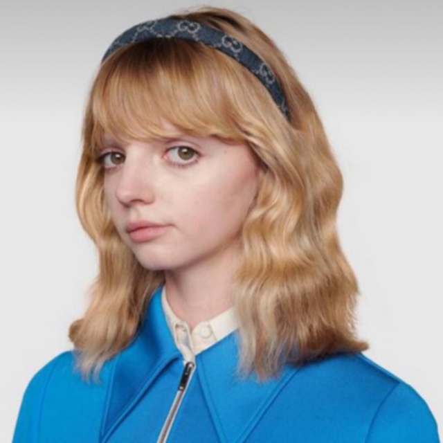 GUCCI - GUCCI デニムカチューシャの通販 by a｜グッチならラクマ