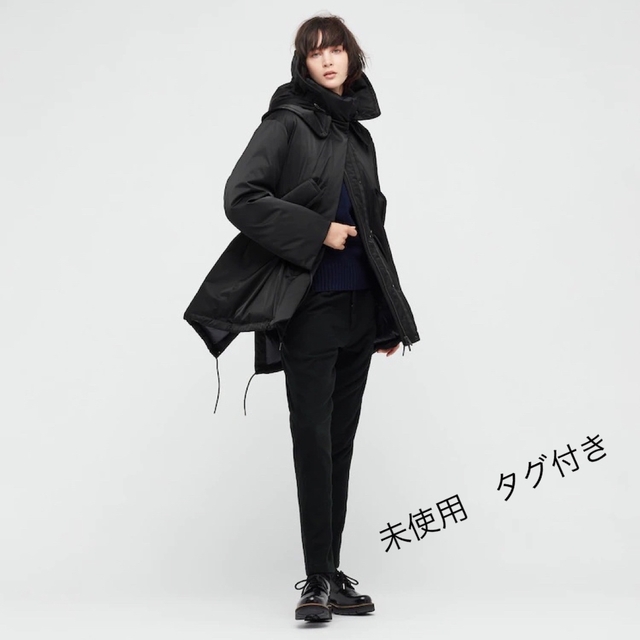 UNIQLO - タグ付き未使用品 +j ダウンショートコート ブラック の通販