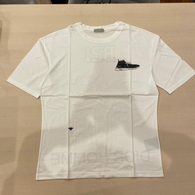 DIOR HOMME - ＊DIOR HOMME 白Tシャツ B22ロゴ 蜂マーク XS＊の通販 by