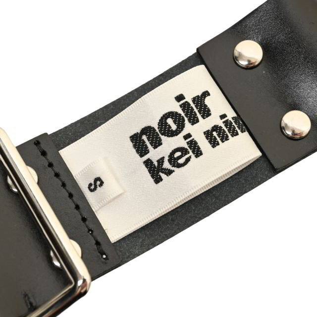Noir Kei Ninomiya サテン リボン レザー ハーネスの通販 by CYCLE