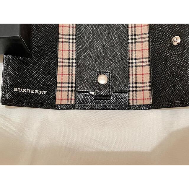 BURBERRY - 新品✨BURBERRY 4連キーケース ブラック ノバチェック