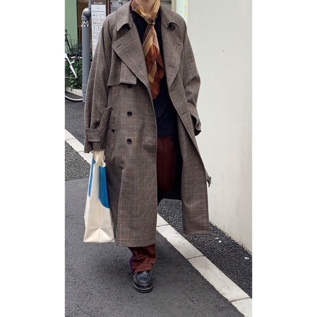 stein - 【stein】 19AW LAY OVERSIZED OVERLAP COATの通販 by U's