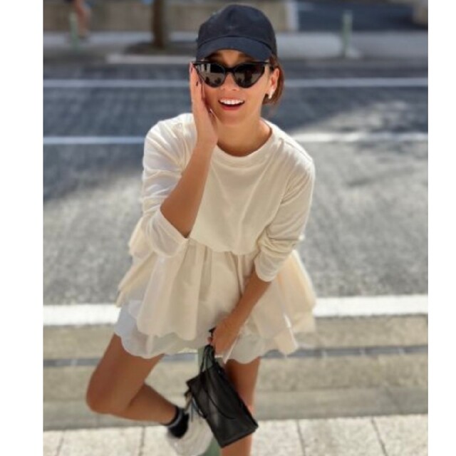 rosymonster ダブルスカラップドッキングチュニック