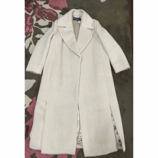 ほぼ未使用✨サルバトーレフェラガモチェスターコートロングアルパカ
