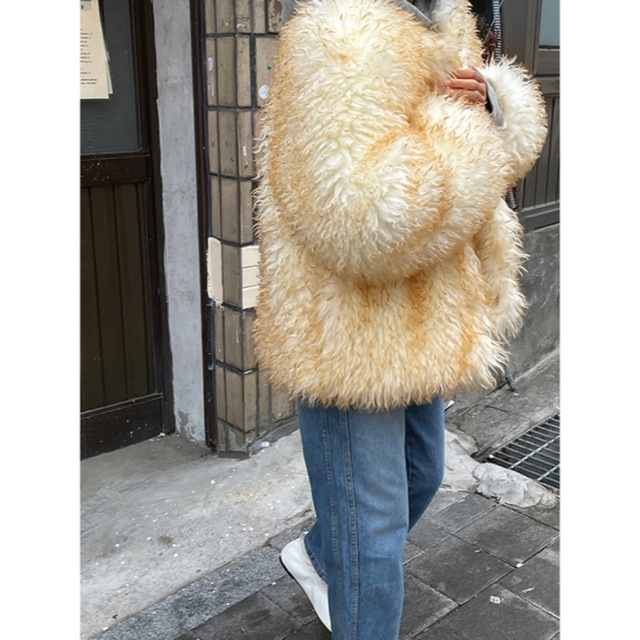 Samoyed Madam fur coat サモエド マダムファーコートの通販 by