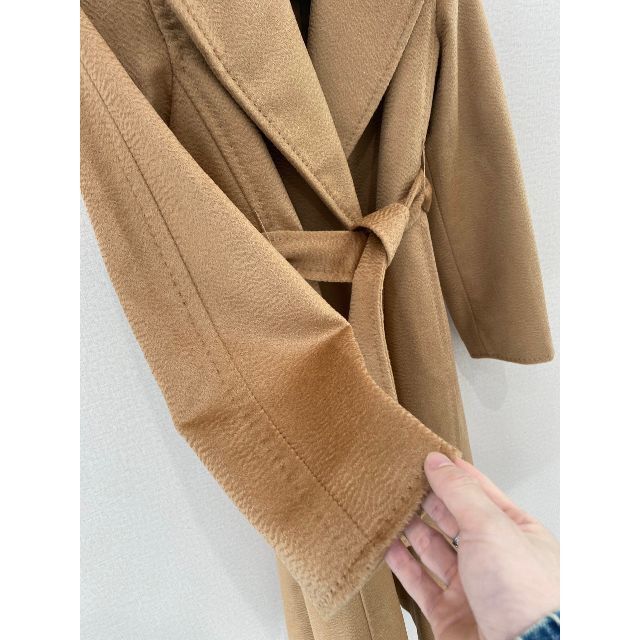 美品 Max Mara マニュエラ キャメル100% 38サイズ