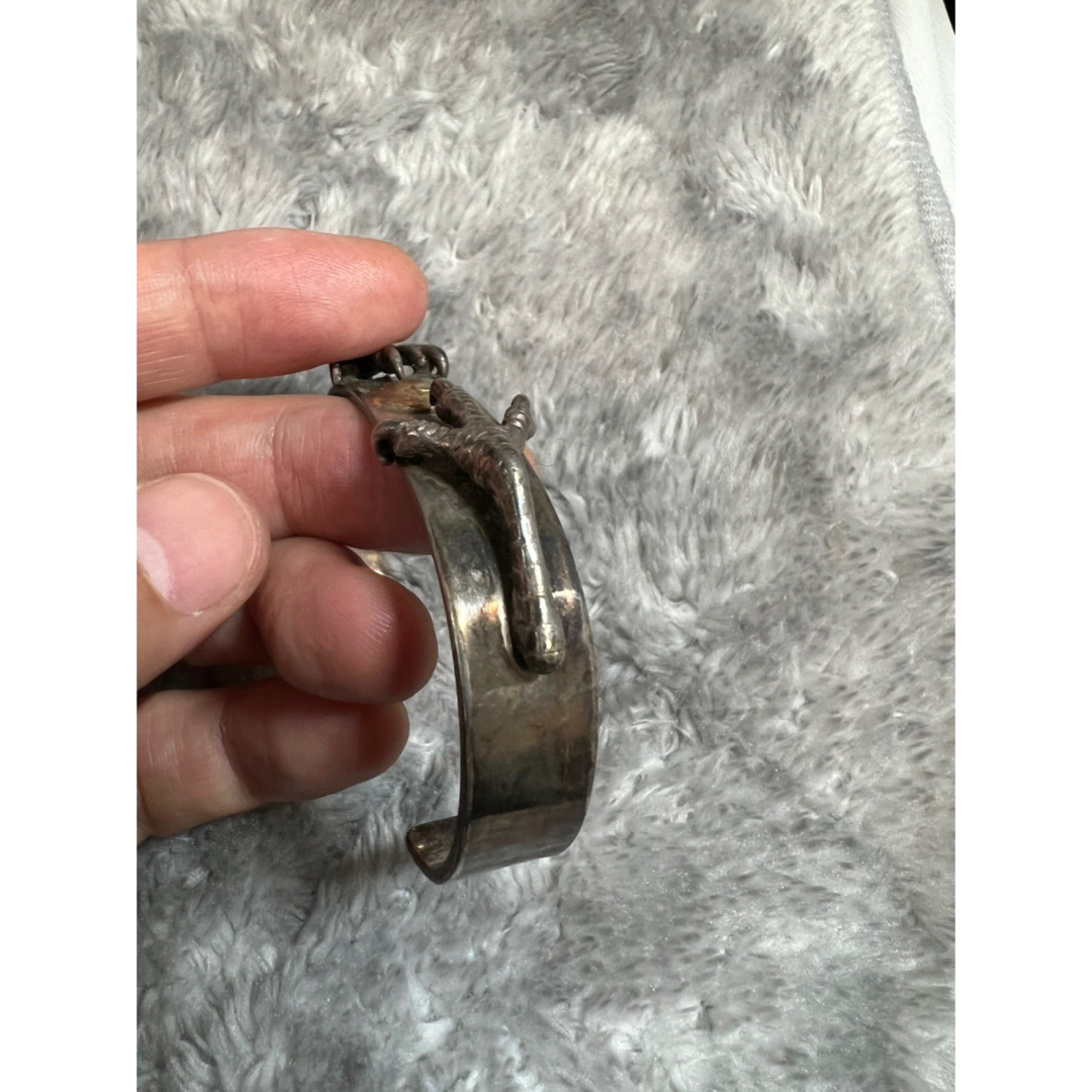 goro's - 《特注激レア》ゴローズ （goro's）爪 平打ちブレス バングル