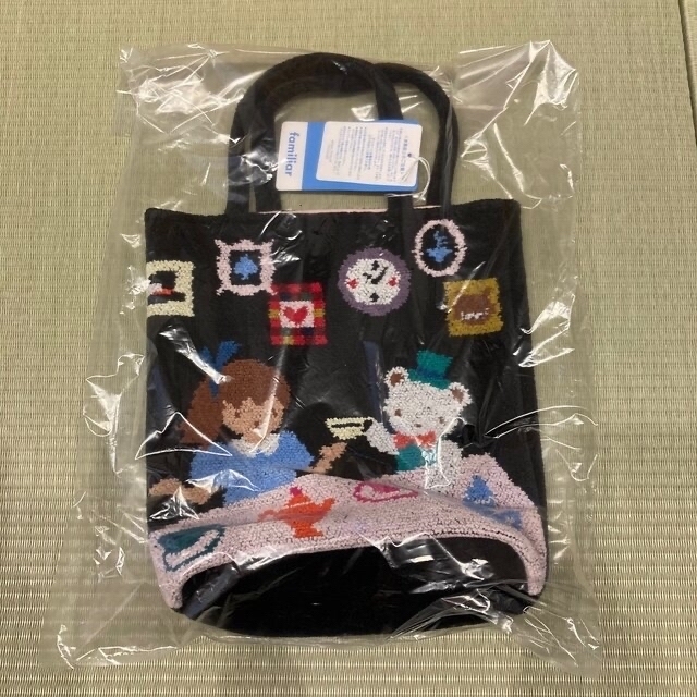 familiar - 【新品 タグ付き】ファミリア シェニール織 バッグ アリス