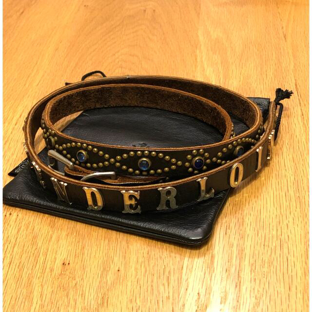 TENDERLOIN - テンダーロイン×HTC ナローベルト ブラック ブルー Sの