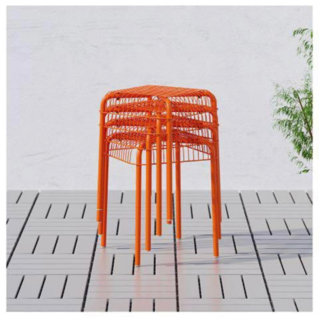 IKEA - IKEA VASTERON イケア スツール 屋内外対応の通販 by