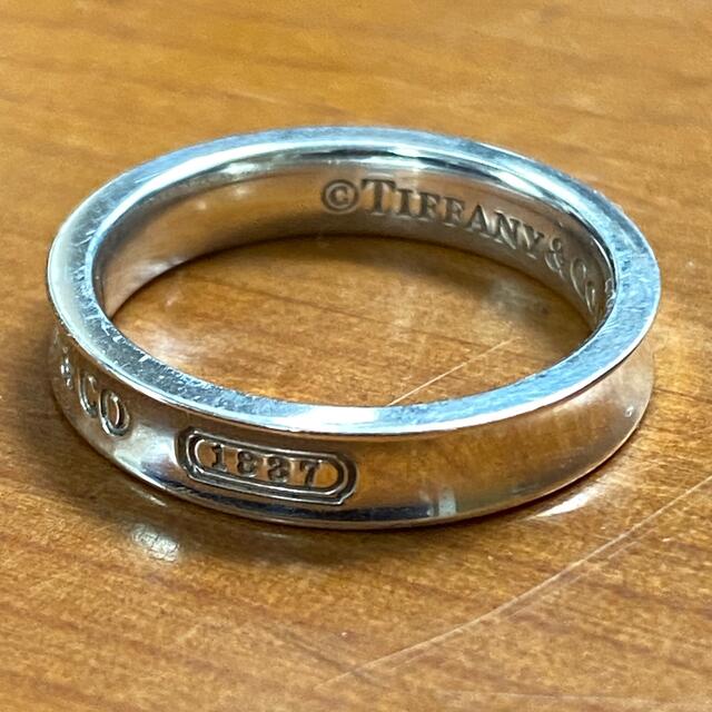 ティファニー 1837 ナローリング シルバー925 約14号 指輪 箱付き