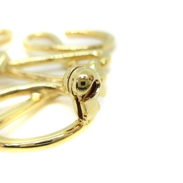 LOEWE - ロエベ アナグラム ブローチ メタル ピン ゴールド色 111.25