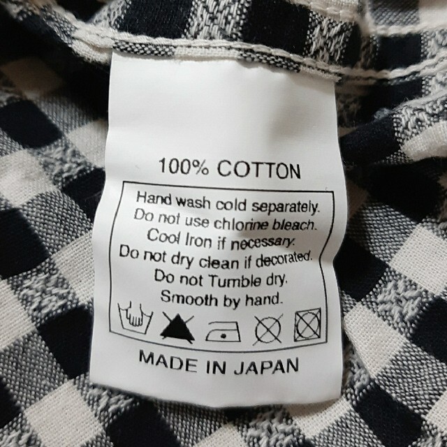 COOTIE - cootie Dobby Gingham Check チェックシャツ S kjの通販 by