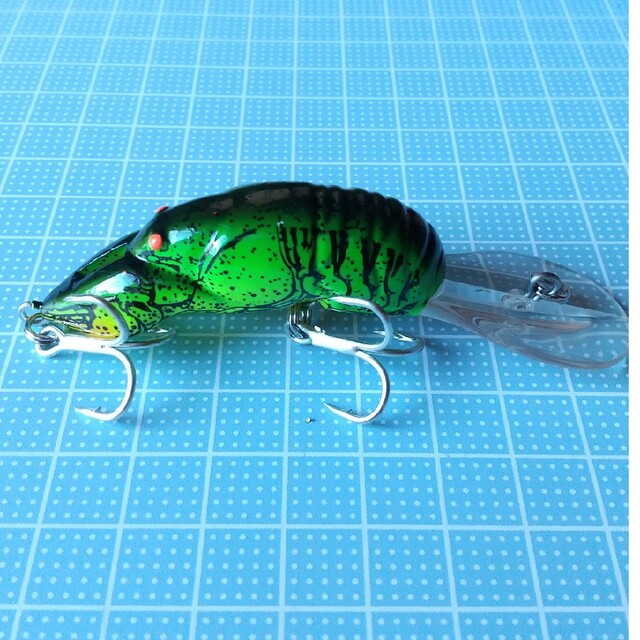 ザリガニタイプ クランクベイト 4個セットの通販 by Herabass's shop