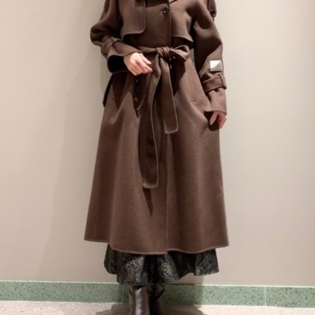 SNIDEL - 僅少 新品 SNIDEL ウロコカシミアスタンドカラーコート