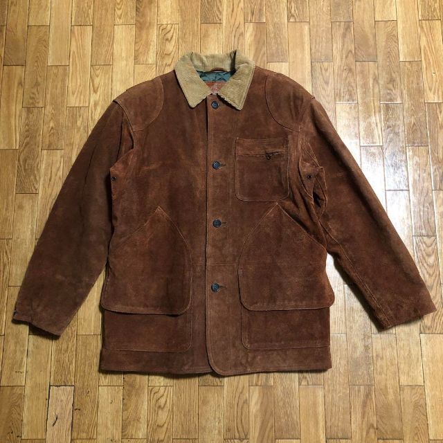 Golden Bear - 90s USA製 GOLDEN BEAR スエード ジャケット レザー 茶