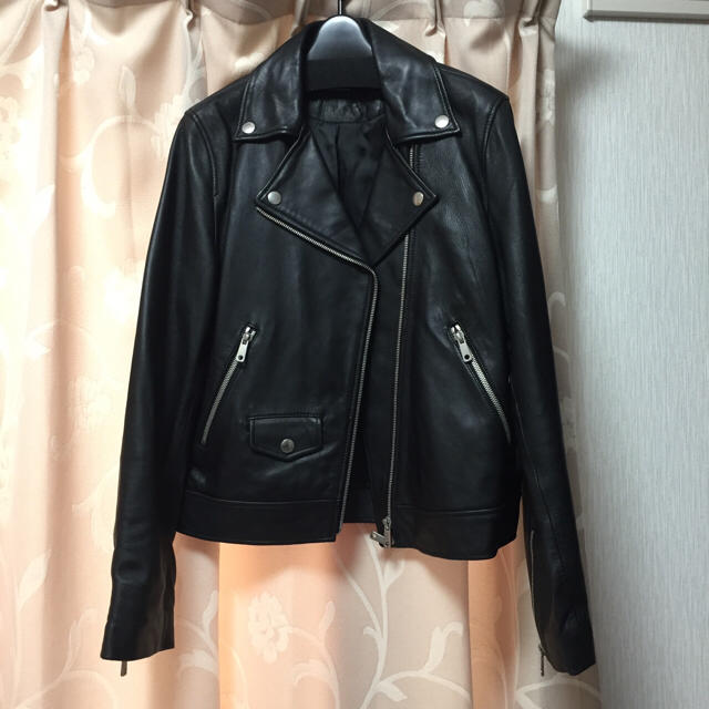 UNITED ARROWS - UNITED TOKYO/ほぼ新品レザーライダースジャケットの