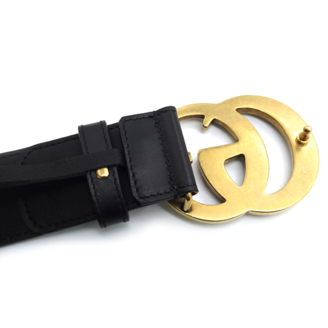 GUCCI - グッチ GGスプリーム メンズ ベルト ゴールドバックル