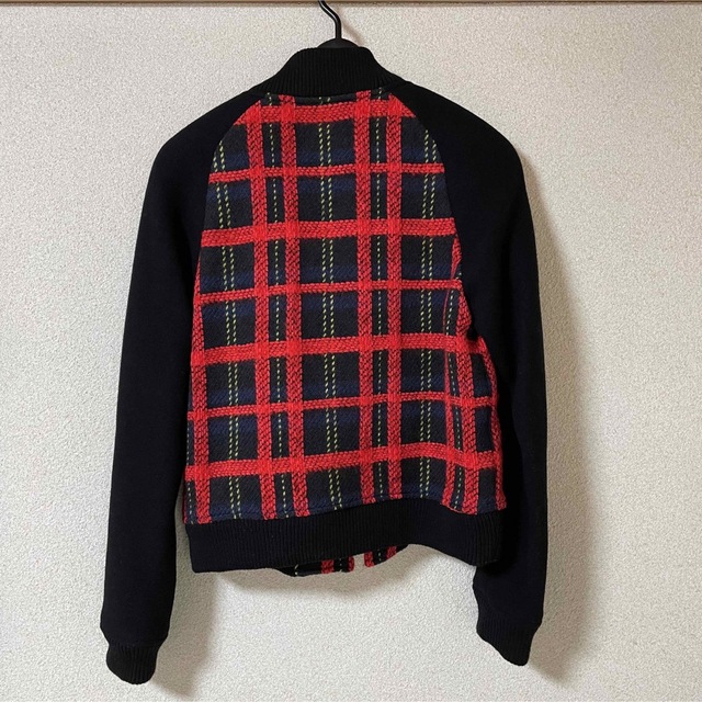 MUVEIL WORK - ミュベールワーク チェックブルゾンの通販 by きなこ's