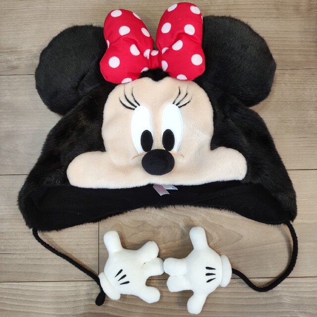 ディズニー ディズニー ファンキャップ ミニー ブラック ファン