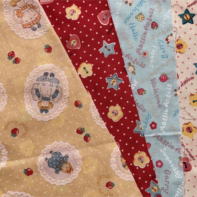 アメリカンカントリー生地 マギーエンジェル カットクロス4枚Sの通販