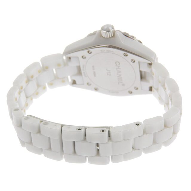 CHANEL - 【本物保証】 超美品 シャネル CHANEL J12 8Pダイヤモンド