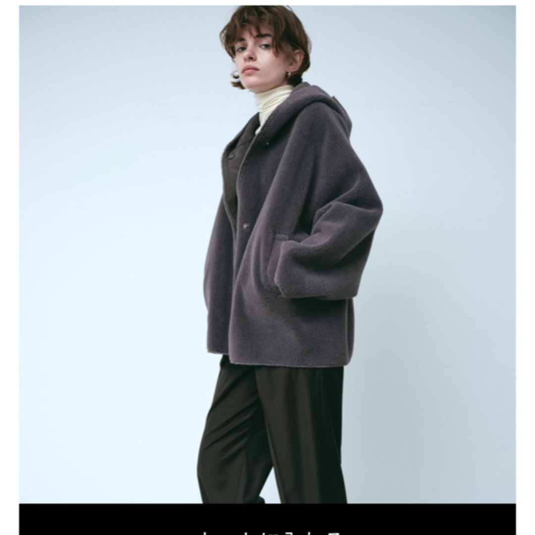 STUNNING LURE - スタニングルアー フェイクムートンショートフーディ