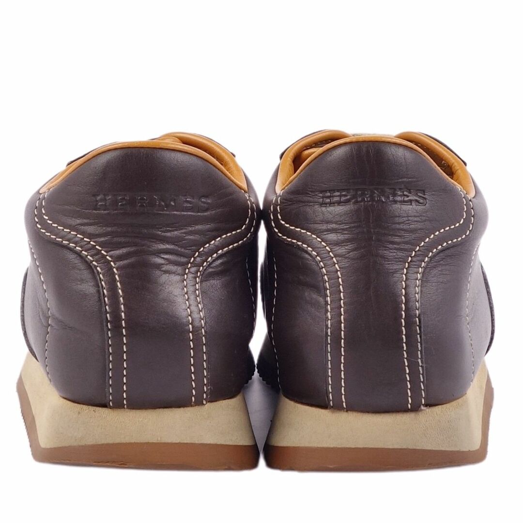 HERMES - エルメス HERMES スニーカー クイック Hロゴ カーフレザー