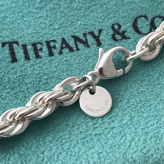 Tiffany & Co. - Tiffany ボリュームスクリュー925ロング チェーン