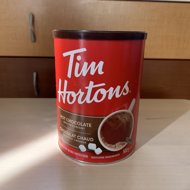 Tim Hortons ホットチョコレートの通販 by さんしまい's shop｜ラクマ
