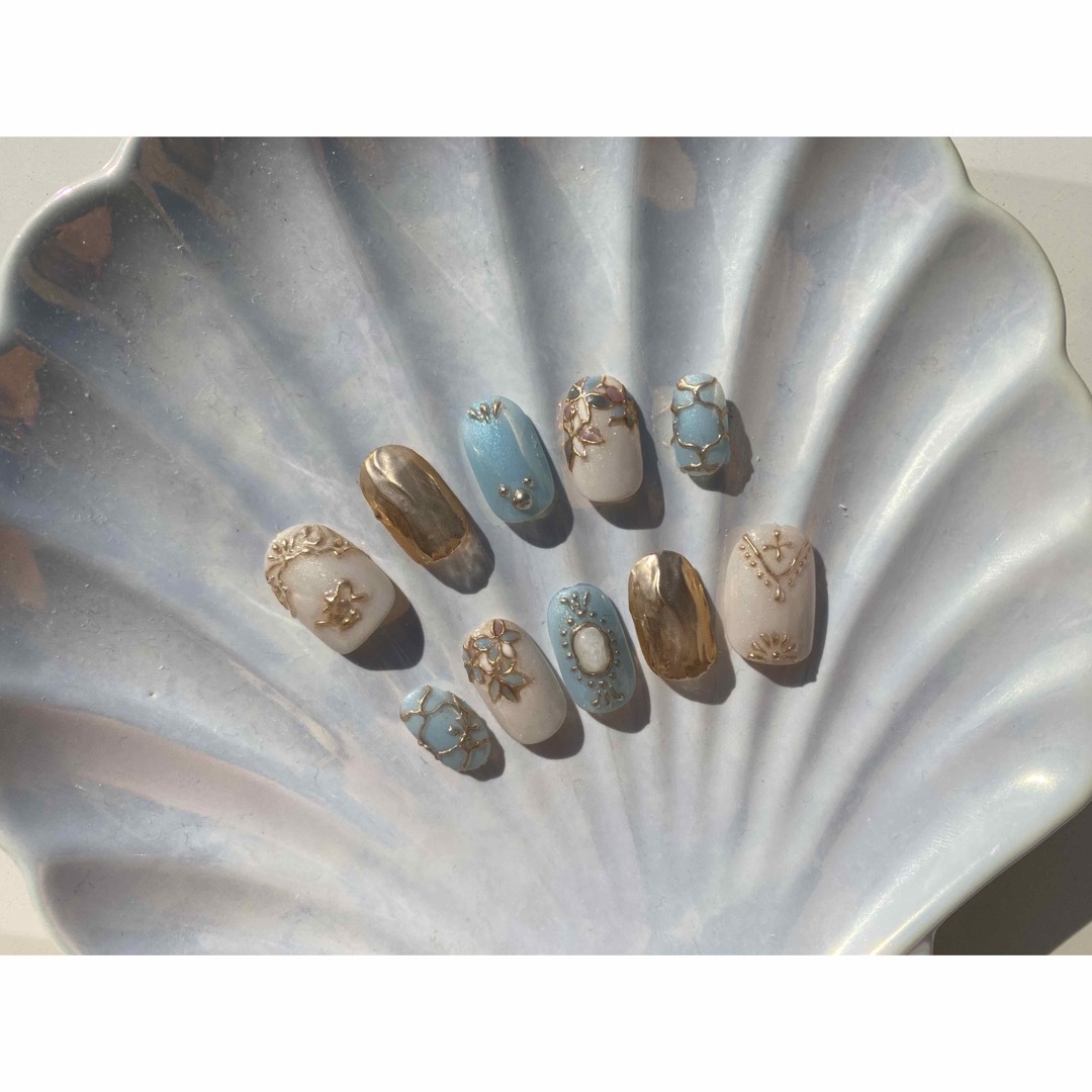 サイズオーダー〗ディズニー/アラジン❁ジャスミンネイルチップの通販