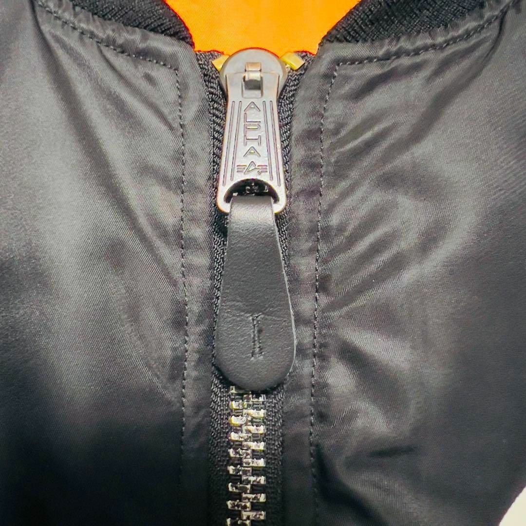 NIKE - 【大人気】NIKE × ALPHA INDUSTRIES コラボ MA-1 黒の通販 by