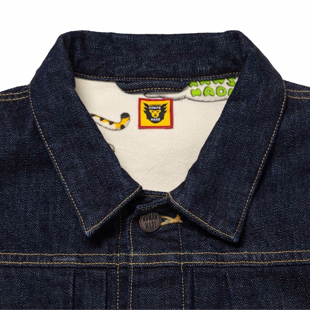 HUMAN MADE - M KAWS HUMAN MADE DENIM WORK JACKET コラボの通販 by