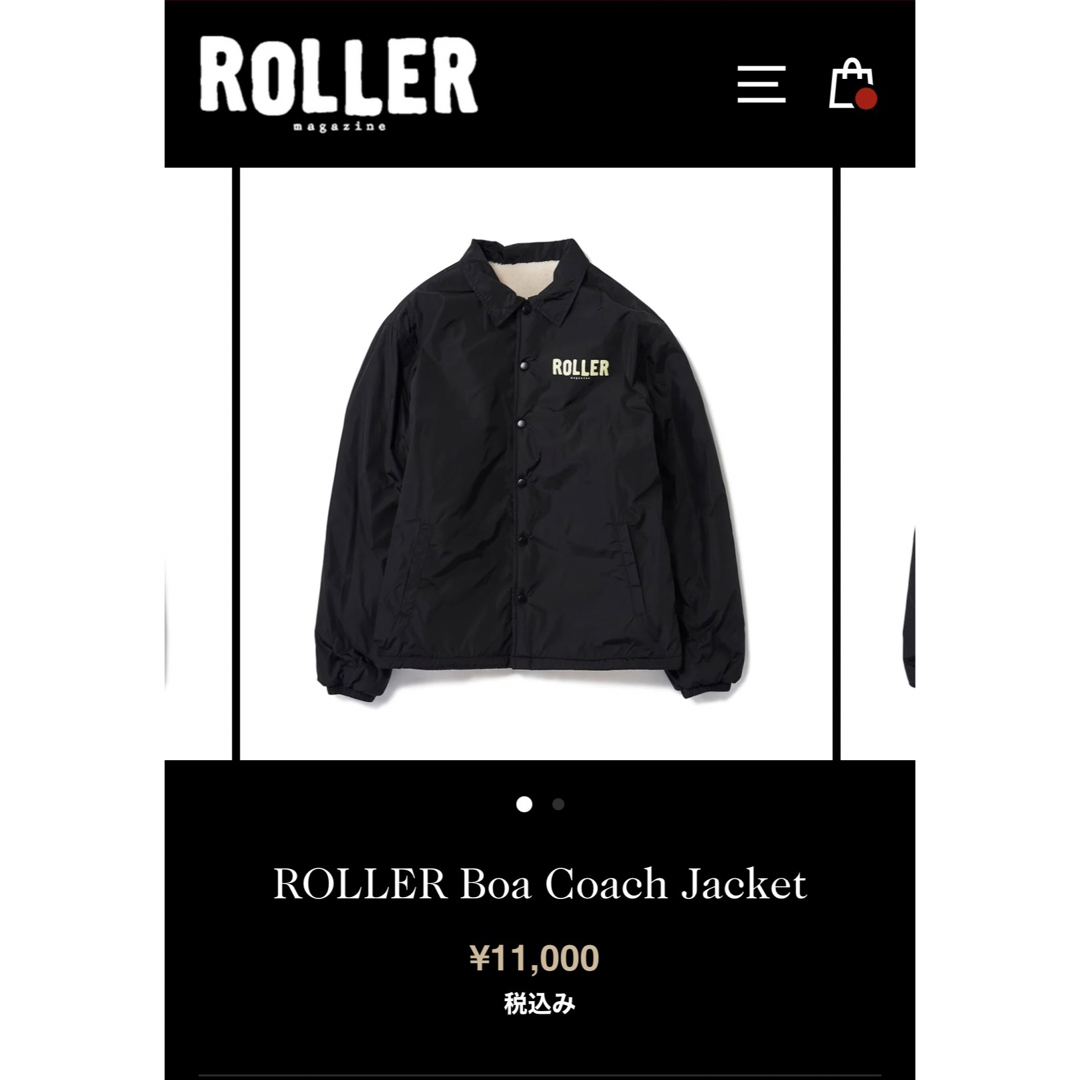 NEIGHBORHOOD - XL ローラーマガジン ROLLER Boa Coach Jacketの通販