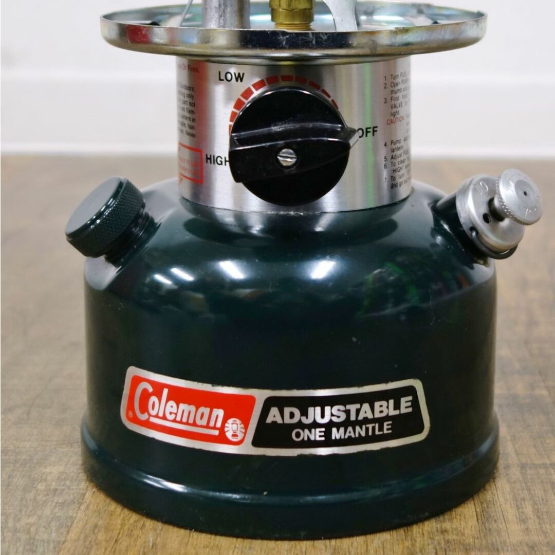 Coleman - コールマン Coleman ワンマントル ランタン 286A700 1988年