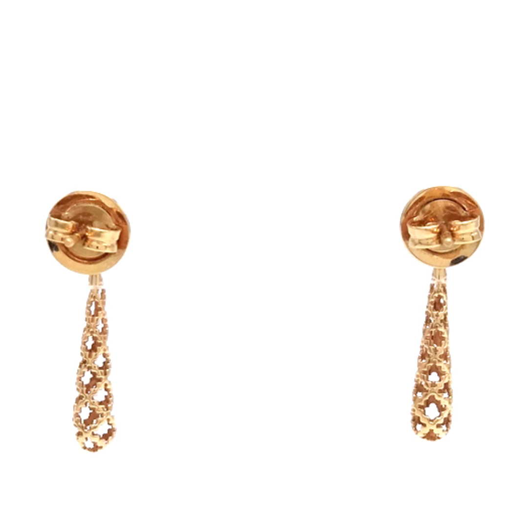 GUCCI - グッチ ディアマンティッシマ ピアス K18 ピンクゴールド